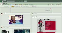 Desktop Screenshot of deskerv.deviantart.com