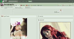 Desktop Screenshot of dancingdragonfly.deviantart.com