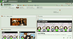 Desktop Screenshot of islandwriter.deviantart.com