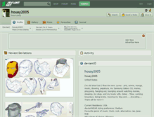 Tablet Screenshot of houay2005.deviantart.com