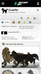 Mobile Screenshot of ewarfer.deviantart.com