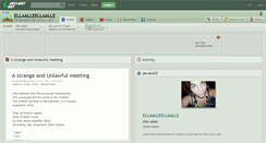 Desktop Screenshot of ellaalleellaalle.deviantart.com