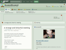 Tablet Screenshot of ellaalleellaalle.deviantart.com