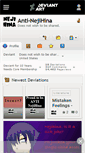 Mobile Screenshot of anti-nejihina.deviantart.com