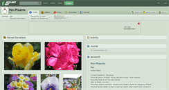 Desktop Screenshot of pen-phoenix.deviantart.com