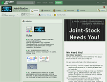 Tablet Screenshot of joint-stock.deviantart.com