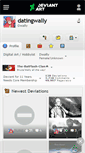 Mobile Screenshot of datingwally.deviantart.com