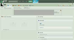 Desktop Screenshot of agz.deviantart.com