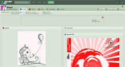 Desktop Screenshot of khayo.deviantart.com