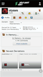 Mobile Screenshot of olysses.deviantart.com