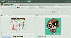 Desktop Screenshot of kyuubi-no-youko.deviantart.com