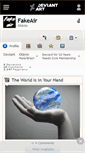 Mobile Screenshot of fakeair.deviantart.com