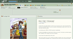 Desktop Screenshot of cupcake-apocalypse.deviantart.com