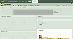 Desktop Screenshot of movingicame.deviantart.com