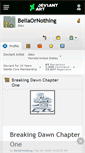 Mobile Screenshot of bellaornothing.deviantart.com