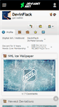 Mobile Screenshot of devinflack.deviantart.com