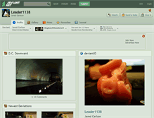 Tablet Screenshot of leader1138.deviantart.com