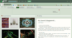 Desktop Screenshot of kanudontkno.deviantart.com