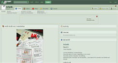 Desktop Screenshot of kriznik.deviantart.com