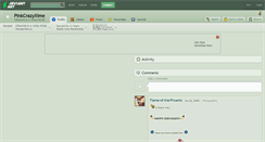 Desktop Screenshot of pinkcrazyxime.deviantart.com