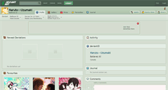 Desktop Screenshot of naruto---uzumaki.deviantart.com