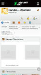 Mobile Screenshot of naruto---uzumaki.deviantart.com