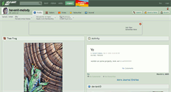Desktop Screenshot of hevenli-melody.deviantart.com