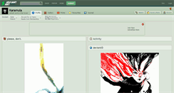 Desktop Screenshot of karamula.deviantart.com