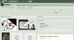 Desktop Screenshot of inkslingers.deviantart.com