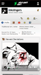 Mobile Screenshot of inkslingers.deviantart.com