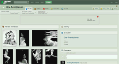 Desktop Screenshot of one-twentyseven.deviantart.com