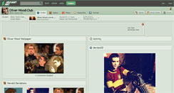 Desktop Screenshot of oliver-wood-club.deviantart.com