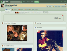 Tablet Screenshot of oliver-wood-club.deviantart.com