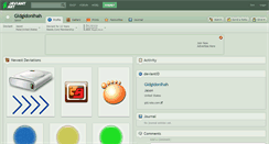 Desktop Screenshot of gidgidonihah.deviantart.com