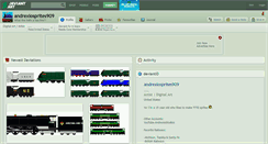 Desktop Screenshot of andrexiosprites909.deviantart.com