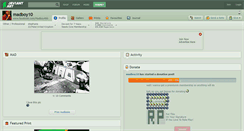 Desktop Screenshot of madboy10.deviantart.com