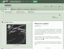 Tablet Screenshot of eaglespan.deviantart.com