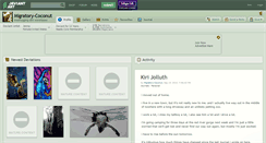 Desktop Screenshot of migratory-coconut.deviantart.com