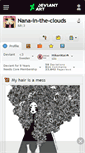 Mobile Screenshot of nana-in-the-clouds.deviantart.com