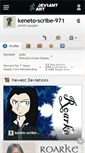 Mobile Screenshot of keneto-scribe-971.deviantart.com