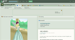 Desktop Screenshot of enchanted-gardens.deviantart.com