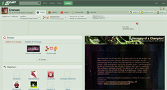 Desktop Screenshot of cronoan.deviantart.com