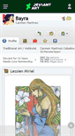 Mobile Screenshot of bayra.deviantart.com