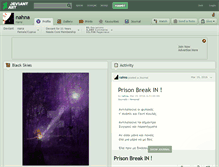 Tablet Screenshot of nahna.deviantart.com