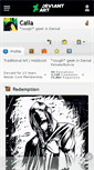 Mobile Screenshot of caila.deviantart.com