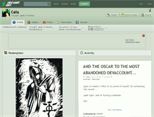 Tablet Screenshot of caila.deviantart.com