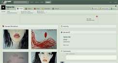 Desktop Screenshot of hana-me.deviantart.com