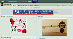 Desktop Screenshot of miss-lazurde.deviantart.com