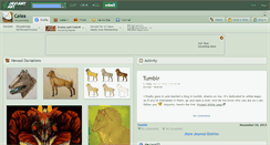 Desktop Screenshot of celea.deviantart.com