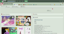 Desktop Screenshot of chibi-edward-cute.deviantart.com